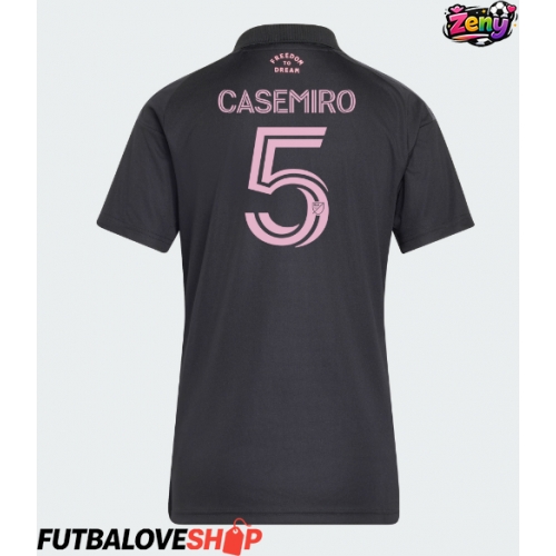 Dres Inter Miami Casemiro #5 Preč pre Ženy 2026-27 Krátky Rukáv